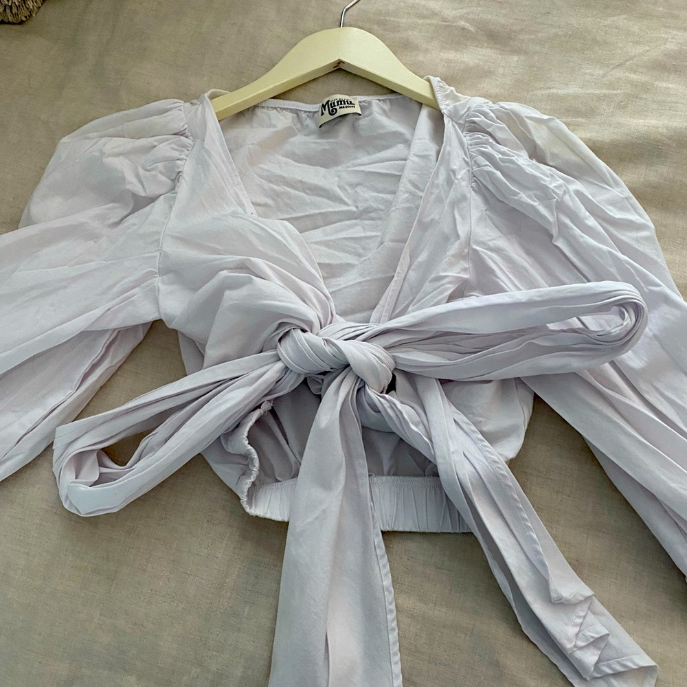 Show Me Your MuMu white top.